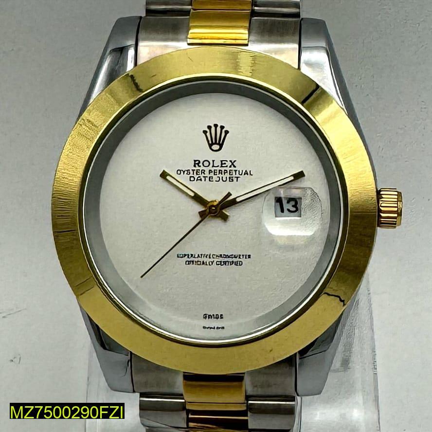 Men's Stainless Steel Analogue Watch