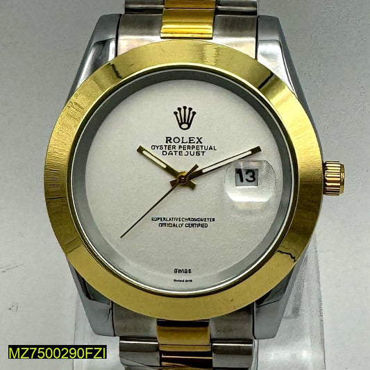 Men's Stainless Steel Analogue Watch